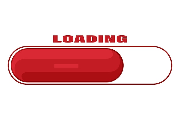 Loading Progress Bar Sticker Design