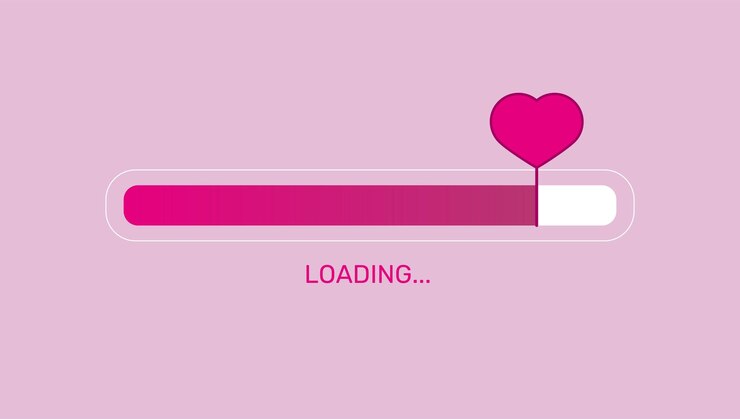 Vector loading progress bar