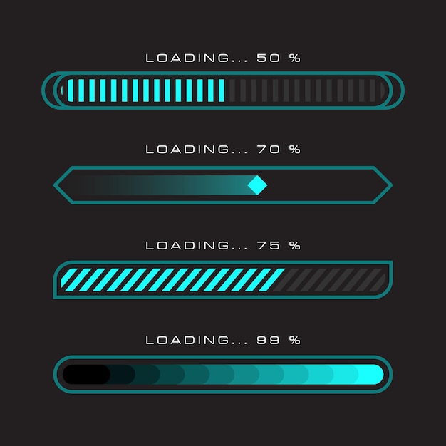 Vector loading vector icon design illustration