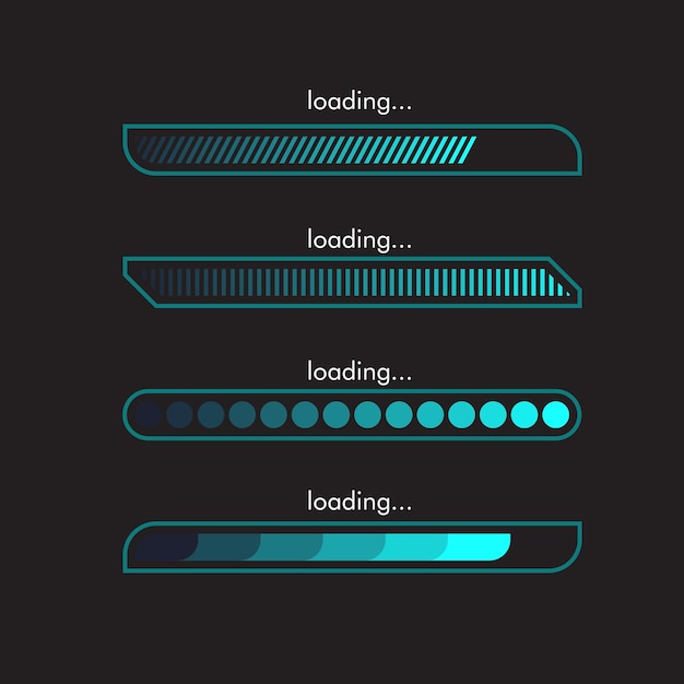 Vector loading vector icon design illustration