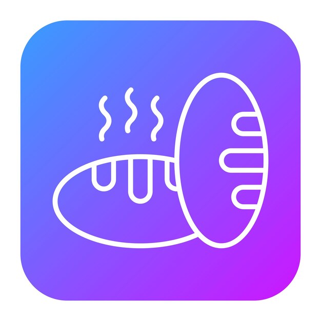 パンのベクトルイラスト