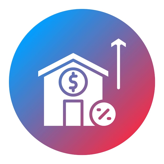 벡터 loan to value 아이콘 터 이미지는 신용 및 대출에 사용할 수 있습니다.