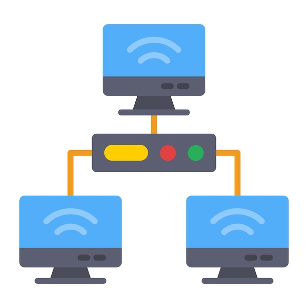 ローカルネットワークのアイコン