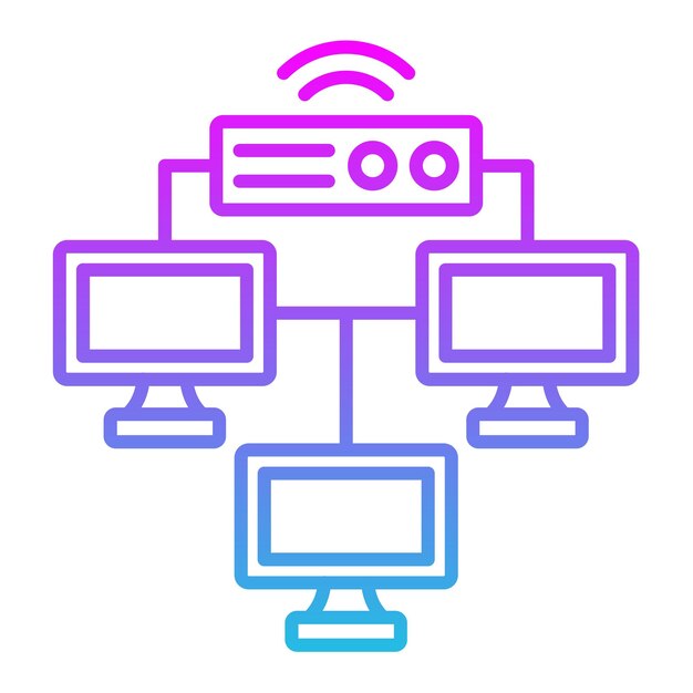 ローカルネットワークのアイコン
