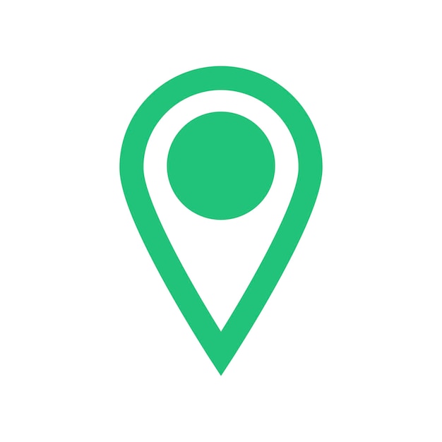 Location icon for map pin marker pointer for mark point