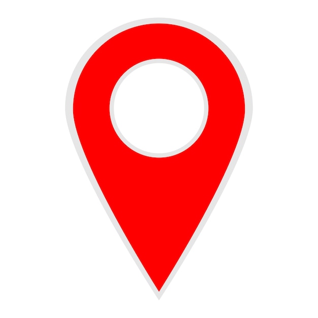 Location icon. pointer, position, navigation icon. Vector illustration.