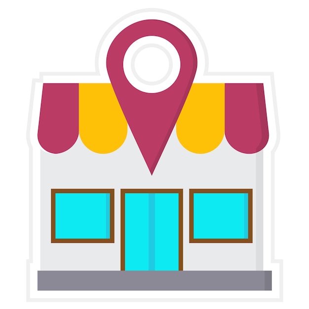 Vector location icon vector image can be used for restaurant