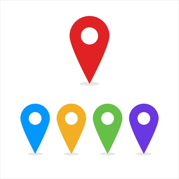 location icons
