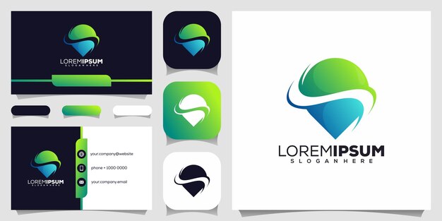 Location logo design