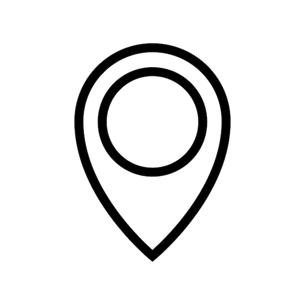 Location pin pointer.