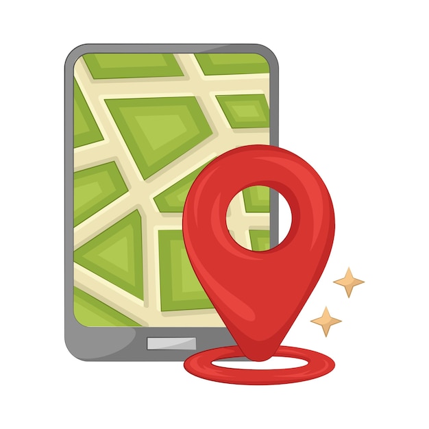 location pin
