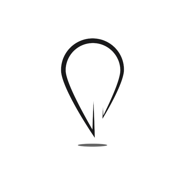 Location point Logo icon vector