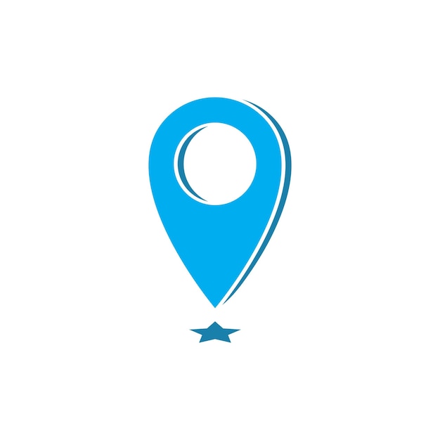 Location point Logo vector illustration