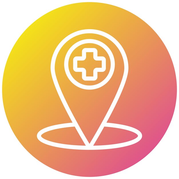 Location Vector Icon Design Illustration