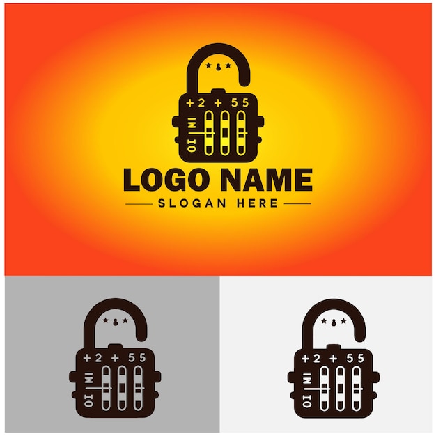 Вектор Безопасность логотипа блокировки вектор защиты безопасности для бизнес-бренда шаблон логотипа блокировки логотипа