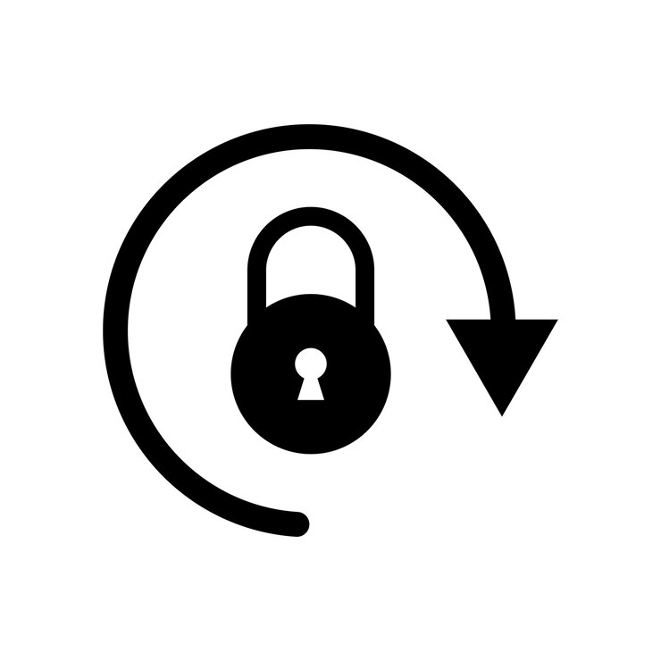 Vector lock icon
