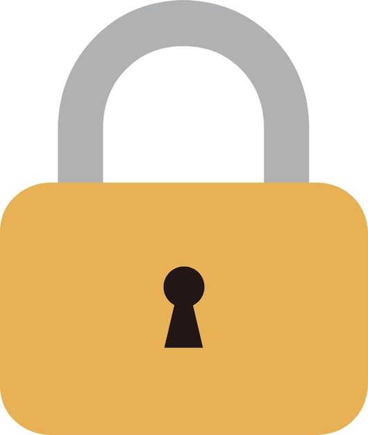 Vector lock icon