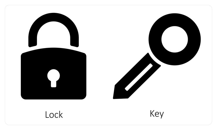 Vector lock and key