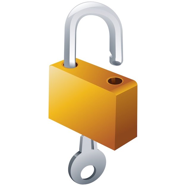 Lock vector icon