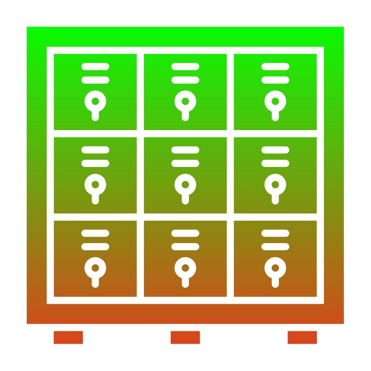 Vector locker icon