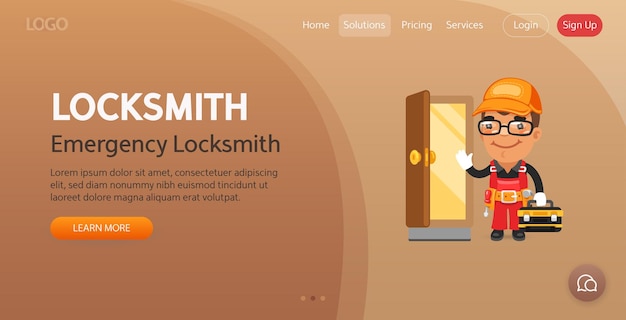 Locksmith Website Template