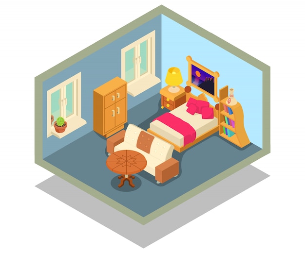 Lodging concept scene