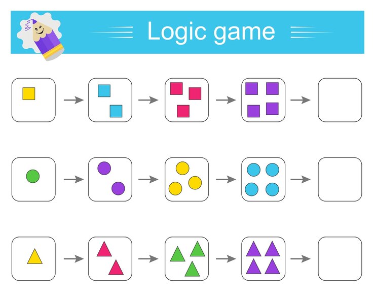 वेक्टर logic game