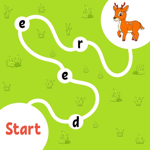 Логическая игра-головоломка Учим слова для детей