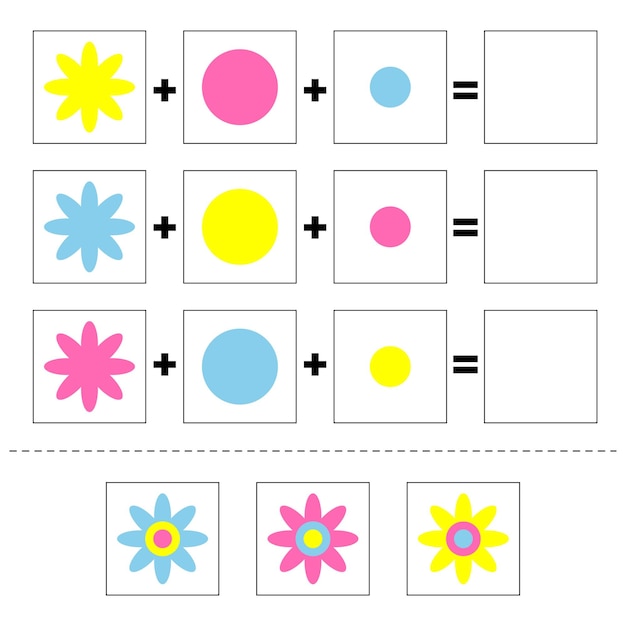 Logic table worksheet for kids