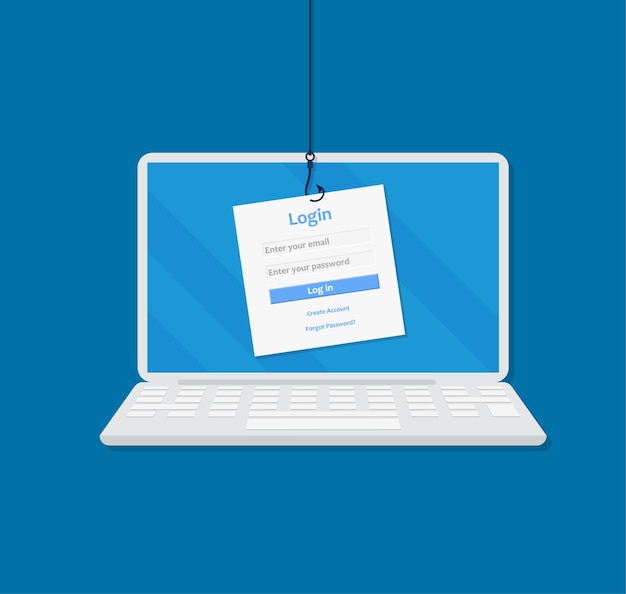 Login and Register Form with Blue Theme for Desktop Application or Website