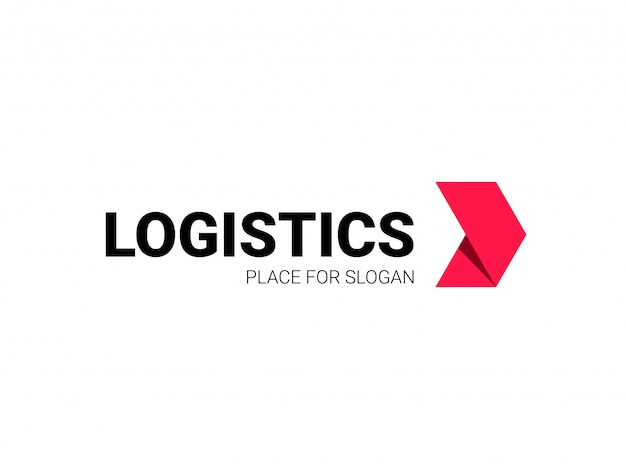 Logistica logo freccia consegna espressa