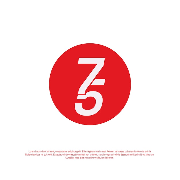 Логотип 75 компании