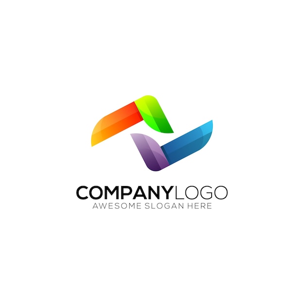 LOGO ABSTRACT COMPANY MODERN