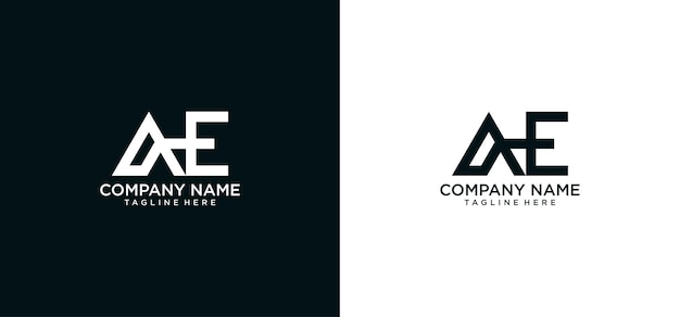 logo AE initial design