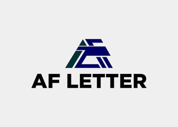 logo AF LETTER bedrijfsnaam