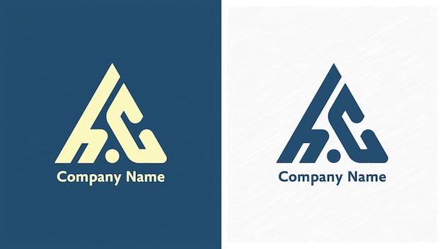 Vector a logo for ag and company