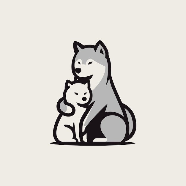 Logo AkitaInu e hijo