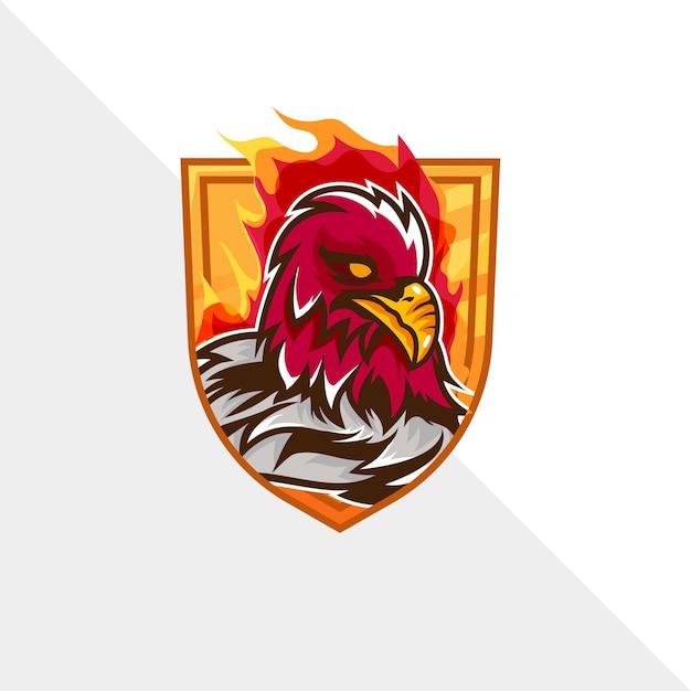 Logo animal emblem tournament eagle bird character esport mascot baseball game