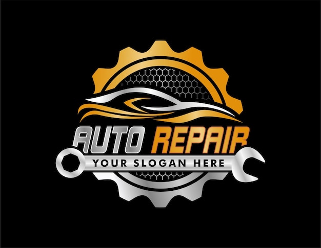 A logo for auto repair service suitable for car repair companies