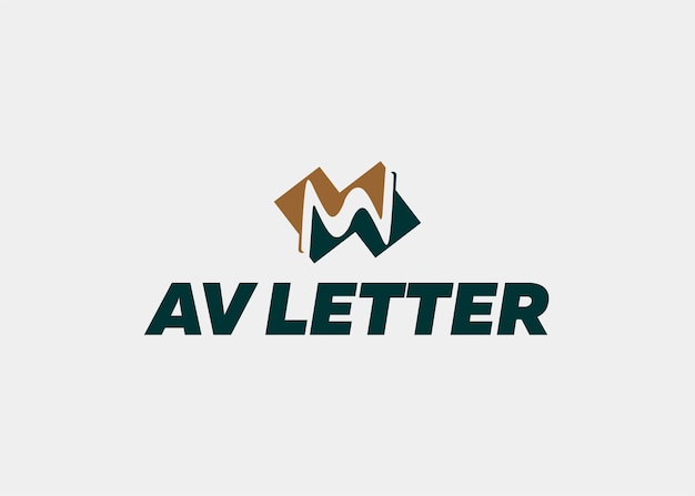 Logo av letter company name