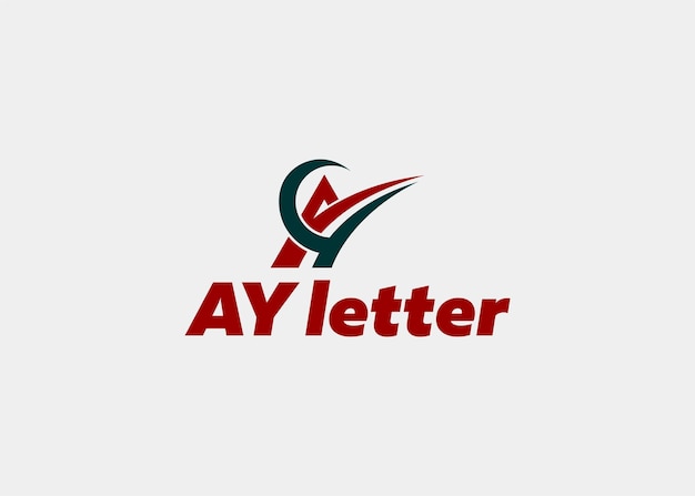 Logo ay brief bedrijfsnaam