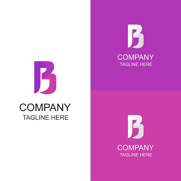 logo b vector for business