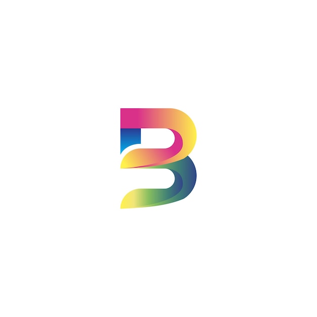 Vector logo b