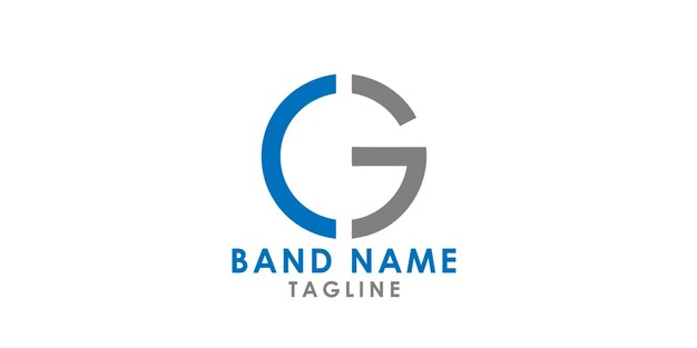 A logo for band name tag