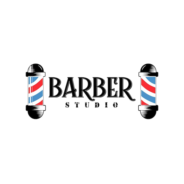 Logo for the barber shop