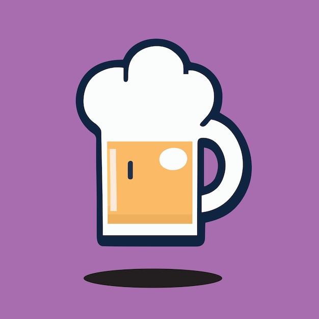 Vector logo of a beer brewery icon