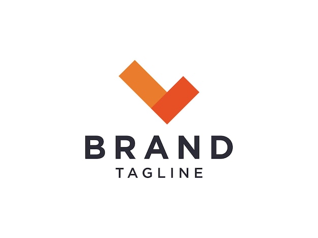 Logo beginletter L voor bedrijven. Onroerend goed, architectuur, bouw.
