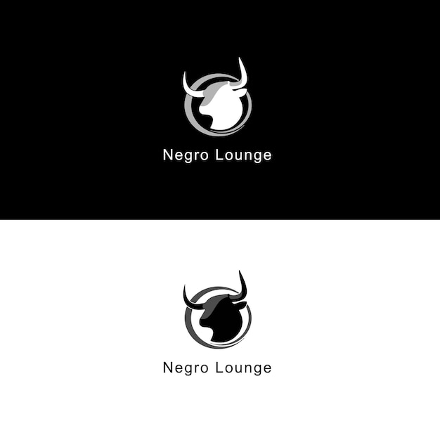 Logo for a black bull lounge