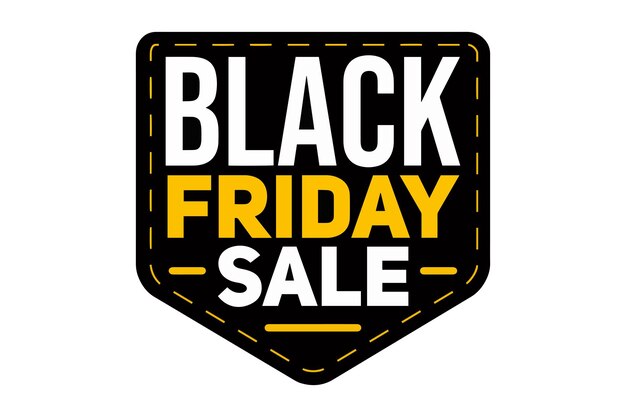 Vendita del black friday del logo 31