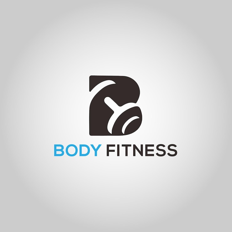 a logo for body fit and fitness